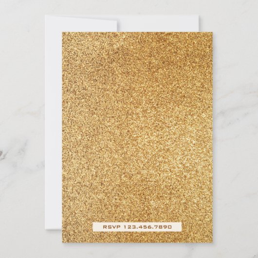 ウッドランドフォレストフローラかわいいリスの赤ちゃんシャワー 招待状 (裏面)