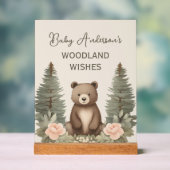 ウッドランドフォレストベア アクリルサイン (ニュートラル)