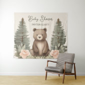 ウッドランドフォレストベア タペストリー (インサイチュ(横))