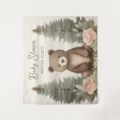 ウッドランドフォレストベア タペストリー (正面)