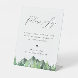 ウッドランドフォレストマウンテン 台座サイン