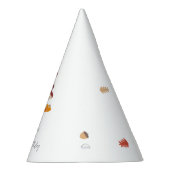 ウッドランドフォレストマッシュルームファースト誕生日 パーティーハット (右)