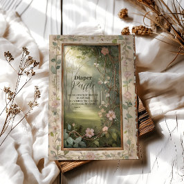 ウッドランドフォレストラッフルおむつ エンクロージャーカード