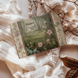 ウッドランドフォレストラッフルおむつ エンクロージャーカード