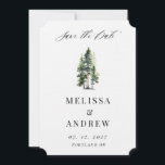 ウッドランドフォレスト日付の保存 セーブザデート<br><div class="desc">Woodland Forest写真Save the Date</div>