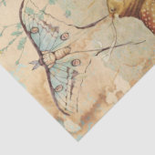 ウッドランドフォレスト野生動物ウサギ鹿デコップページ  薄葉紙 (詳細)