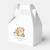 ウッドランドフォレストOhボーイベビーシャワー フェイバーボックス (裏面サイド)