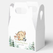 ウッドランドフォレストOhボーイベビーシャワー フェイバーボックス (オープン)