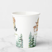 ウッドランドフォレストOhボーイベビーシャワー 紙コップ (左)