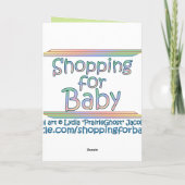 ウッドランドフクロウグリーティングカード カード (裏面)