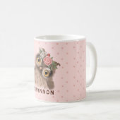 ウッドランドフクロウコーヒーマグ コーヒーマグカップ (正面右)