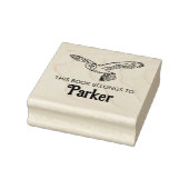 ウッドランドフクロウベビーブックスタンプ ラバースタンプ (スタンプ)