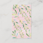 ウッドランドフレンズガールズおむつラッフルチケット エンクロージャーカード (裏面)