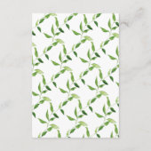 ウッドランドフレンズベビー書 エンクロージャーカード (裏面)