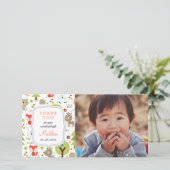 ウッドランドフレンズ写真アニー大事な行事ありがとう サンキューカード (スタンド正面)