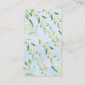 ウッドランドフレンズ少年おむつラッフルチケット エンクロージャーカード (裏面)