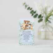 ウッドランドフレンズ少年おむつラッフルチケット エンクロージャーカード (スタンド正面)