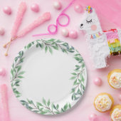 ウッドランドフレーム ペーパープレート (パーティー)