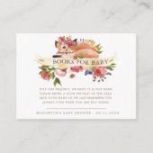 ウッドランドフローラキツネおむつラッフル エンクロージャーカード (正面)