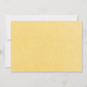 ウッドランドフローラグリーンリードライブバイベビーシャワー 招待状 (裏面)