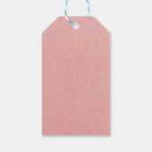 ウッドランドフローラグリーンリーベビーシャワーありがとう ギフトタグ (裏面)