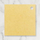 ウッドランドフローラグリーンリーベビーシャワーありがとう フェイバータグ (裏面)