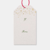 ウッドランドフローラブーケ ギフトタグ (裏面)