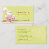 ウッドランドフールズお洒落デイケア 名刺 (正面/裏面)