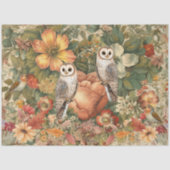 ウッドランドフール&バーズコテージコアフローラコラージュ 薄葉紙 (正面)