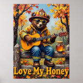 ウッドランドブルース:ライオンズセレネ素朴ード ポスター (正面)