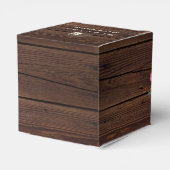 ウッドランドヘッジホッグがボックス素朴ウッドスクエアを引き立てる フェイバーボックス (裏面サイド)