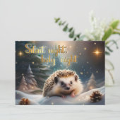 ウッドランドヘッジホッグ静かナイトクリスチャン シーズンカード (スタンド正面)