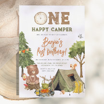 ウッドランドベアの1歳の誕生日おめでとうボーイズギフト