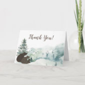 ウッドランドベアーサンキューママ&パパ サンキューカード (正面)