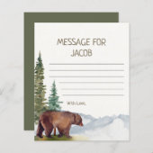 ウッドランドベアータイムカプセル (正面/裏面)