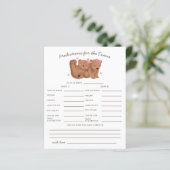 ウッドランドベアーツイン女子プレディビジョン&アドバイスカード (スタンド正面)