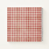 ウッドランドベアーホリデーボーイベビーシャワーゲストブック ノートブック (裏面)