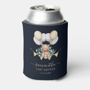 ウッドランドベアーユーカリ赤ちゃんシャワースクリプト 缶クーラー