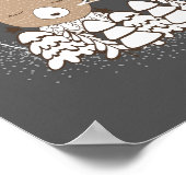 ウッドランドベア子供部屋ポスター ポスター (角)