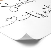 ウッドランドベア甘いお菓子ポスター ポスター (角)