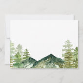 ウッドランドベア誕生日写真サンキューカード サンキューカード (裏面)