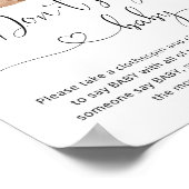 ウッドランドベア赤ちゃんシャワーゲームポスター ポスター (角)