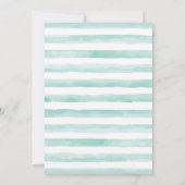 ウッドランドベア1st誕生日パーティの招待状 招待状 (裏面)