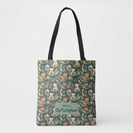 ウッドランドベア トートバッグ (正面)