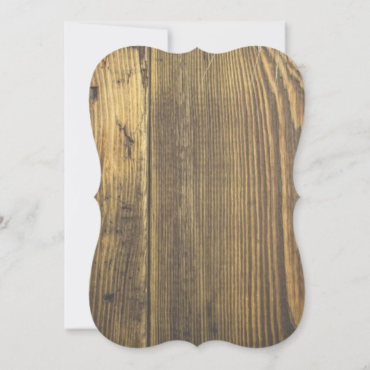 ウッドランドベイビーシャワー森林動物の緑 招待状 (裏面)