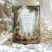 ウッドランドベイビーシャワー アドベンチャーが始まる