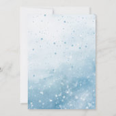 ウッドランドベビーアニマルズクリスマスフラットホリデーカード シーズンカード (裏面)