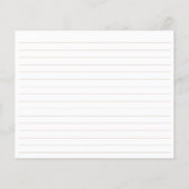 ウッドランドベビーシャワーアドバイスカード | ムシャお洒落ー (裏面)