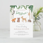 ウッドランドベビーシャワーテーマ |男女兼用 | プログラム (スタンド正面)