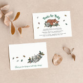 ウッドランドベビー図書要請書 エンクロージャーカード